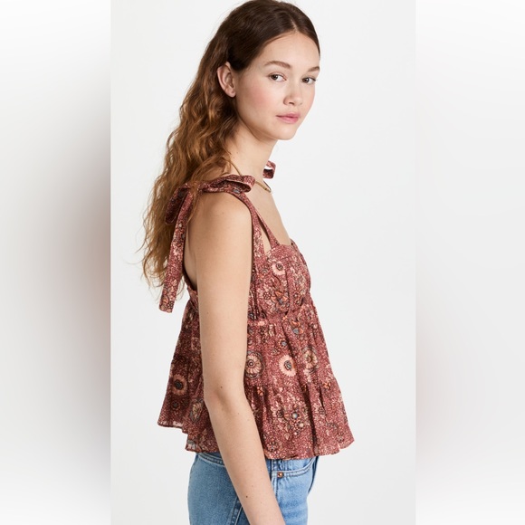 Ulla Johnson Syma blouse. Rosebud. Size 8. - Picture 5 of 7